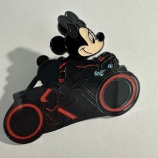 SDR Minnie Team Red Mickey and Friends Riding Tron Cycle 2025 Disney Pin E5