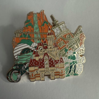 SDR Peter Pan D23 Castle Tron Disney Parks Around The World Disney Pin E9