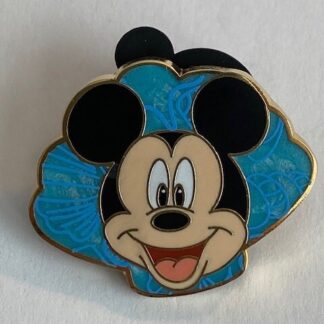 SDR Summertime 2018 Mickey Blue Seashell Disney Pin (B0)