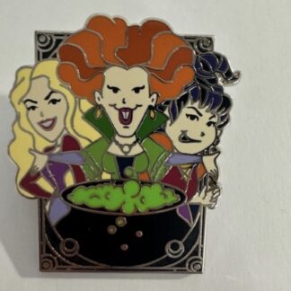 Sarah Winifred Mary Sanderson Hocus Pocus Glow In The Dark Disney Pin (F0)