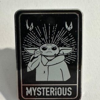 Star Wars Black & White Tarot Blind Enamel Pin GROGU MYSTERIOUS Disney Pin F1