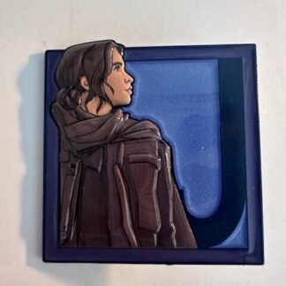 Star Wars Celebrarion 2022 Alphabet Pin LE 500 Letter J Jyn erso (D4)