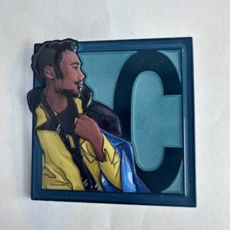 Star Wars Celebration 2022 Alphabet C Lando Calrissian Pin LE 500 B1