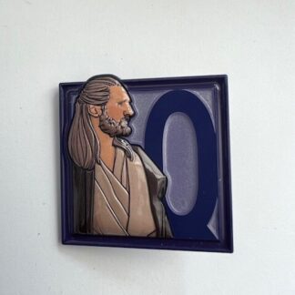 Star Wars Celebration 2022 Alphabet Pin LE 500 Letter Q Qui-gon Jinn (D8)