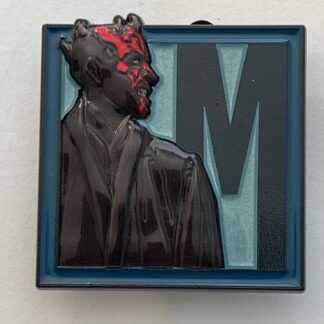 Star Wars Celebration Darth Maul Alphabet Pin M Letter Pin (D9)