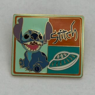Stitch 2005 Disney Official Trading UFO Lilo & Stitch Land World Disney Pin G8