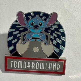 Stitch Tomorrowland Disney Lands Booster Pack Pin (A0)