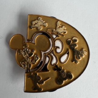 Summer Of Champions Gold Medal Spinner Disney Pin (B3)