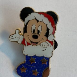 TDL Tokyo Disneyland Christmas Stockings Mickey Mouse Disney Pin (B3)