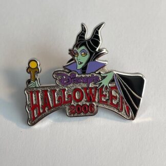 TDR Maleficent Logo Halloween 2006 Sleeping Beauty Pin Rally Disney Pin (A6)