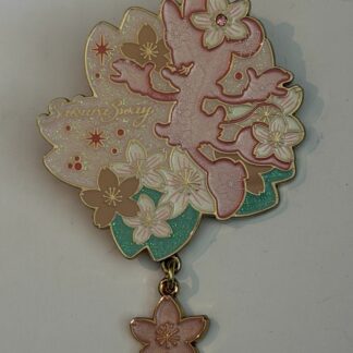 TDR  Minnie Mouse Sakura Pin Disneyland Cherry Blossom Disney Pin H0