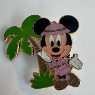 TDR Tokyo Minnie Mouse Palm Trees Game Prize Winter 2015 Disney Pin (B4)