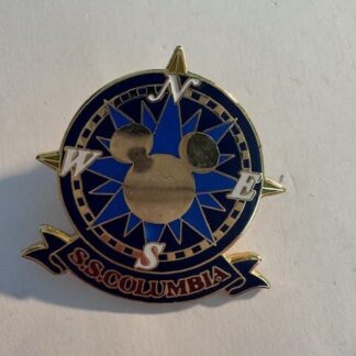 TDS Mickey Icon S.S Columbia Compass Disney Pin (C3)
