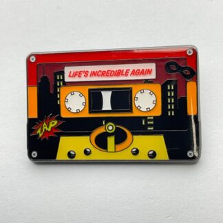 The Incredibles Disney Loungefly Pixar Cassette Mystery Pin 2025 G3