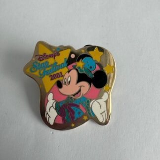Tokyo Disney Resort Pin TDL Star Festival 2001 Mickey TANABATA JAPAN (A3)