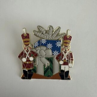 Toy Soldiers On Float Gingerbread House Christmas Holiday Parade Disney Pin A3