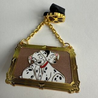 Two Puppies Snuggling 101 Dalmatians Picture Frame Mystery 2025 Disney Pin C6