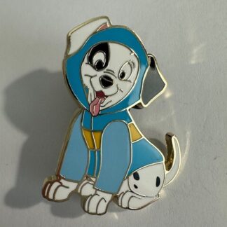 Uncas Loungefly 101 Dalmatians Characters In Raincoats Disney Pin (E2)