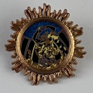 Villains Portraits Chernabog Gold Fantasia Gold Pin (D5)