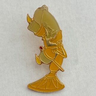 Vintage Lumiere Dancing with Hat and Cane Disney Pin H0