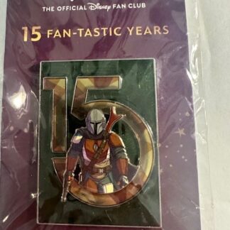 WDI D23 Exclusive 15 Fantastic Years Star Wars Mandalorian LE Disney Pin B
