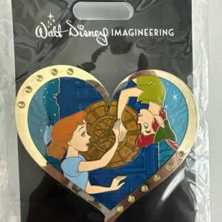 WDI MOG Valentine's Day Hearts Peter Pan and Wendy LE 300 Disney Pin