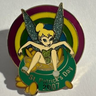 WDI - St. Patrick's Day 2007 - Tinker Bell Disney Pin F6
