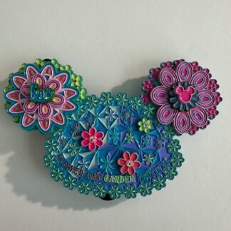 WDW - Celebrating Fifty Years (Flower and Garden) Jumbo 2006 LE Disney Pin E3