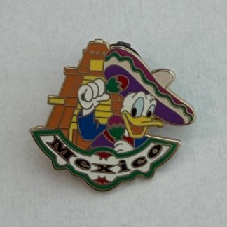 WDW Donald Mexico Epcot World Showcase 2010 Disney Pin H2