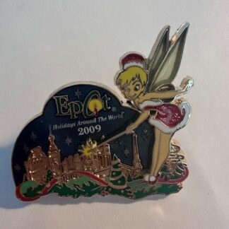 WDW Epcot Holidays Around The World 2009 Annual Passholder Tinker Disney Pin D9