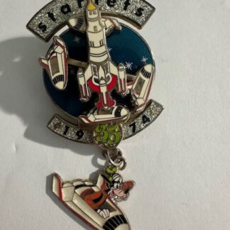 WDW Goofy 35 Magical Milestones 1974 Star Jets Opens Disney Pin (B3)