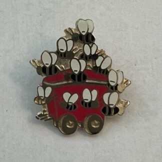 WDW Honey Bees On A Train Cast Lanyard Series Red Disney Pin (B6)