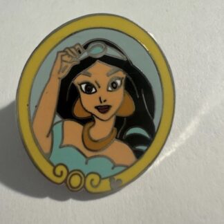 WDW Jasmine Princess Portraits Hidden Mickey Cast Lanyard Series Disney Pin (E9)