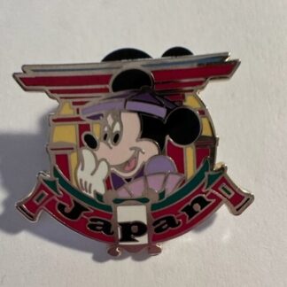 WDW Mini-Pin Collection Epcot World Showcase Minnie Japan Disney Pin (C8)