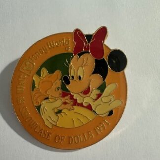 WDW Minnie Mouse 3rd Annual Showcase Of Dolls 1991 Disney Pin (B0)