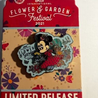 WDW Minnie Mouse Epcot Flower & Garden 2021 Disney Pin (B)