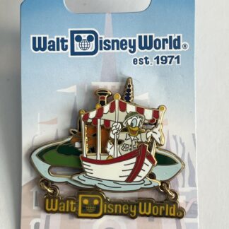 WDW - Retro Walt Disney World Collection Jungle Cruise Donald Duck Pin (B)