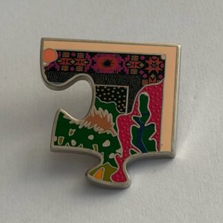 WDW Top Right Corner A4 Animal Kingdom Mural Puzzle Mystery 2023 Disney Pin H0