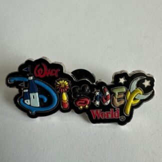 WDW - Walt Disney World Script Free-D 2003 Disney Pin B2