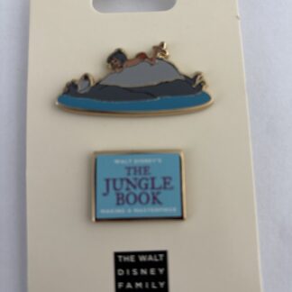 Walt Disney Family Museum Jungle Book Baloo Mowgli Disney Pin B