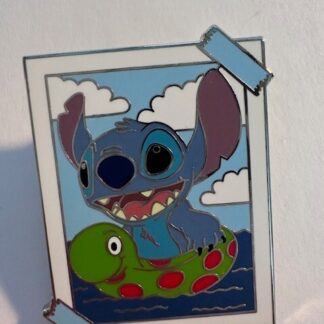 Walt Disney Parks Stitch Photograph Mystery Pin Box Stitch w/ Floatie (A0)