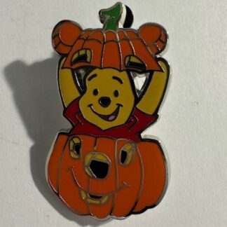 Winnie The Pooh - Pumpkin - Halloween 2022 Disney Pin B3
