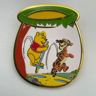 Winnie The Pooh Tigger Honey Pot Pogo Stick Disney Pin Boxlunch Monogram H6