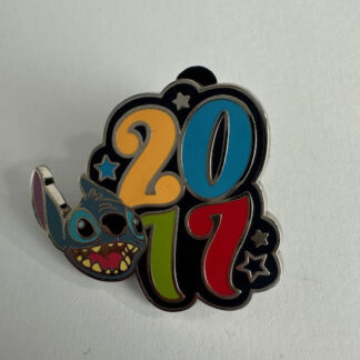 2017 Dated Character Booster Stitch Only Lilo & Stitch Disney Pin C5