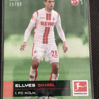 2020-21 Topps Bundesliga Stars of the Season - Ellyes Skhiri Green Parallel /99