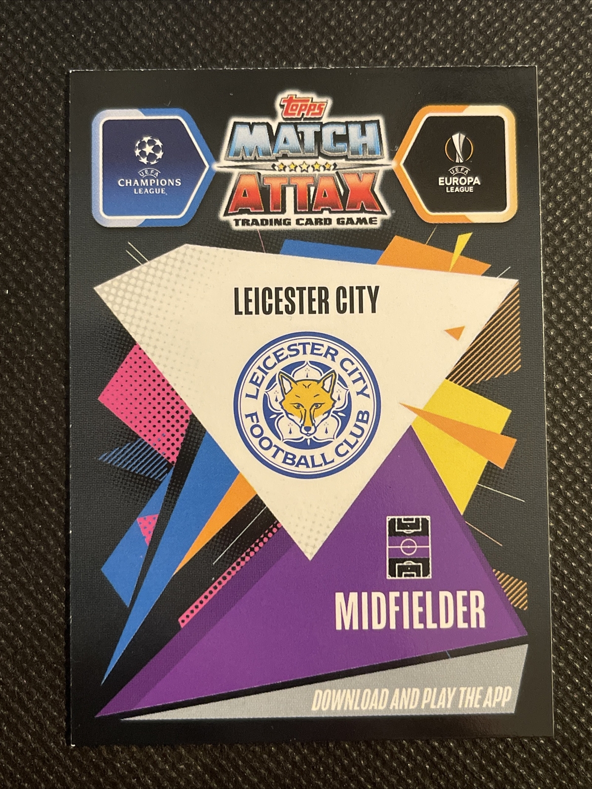 2020-21 Topps Match Attax 101 World Stars Wilfred Ndidi #148 - Image 3