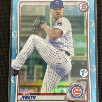 2020 Bowman Draft 1st Edition ROOKIE SKY BLUE #BD-9 RYAN JENSEN CUBS