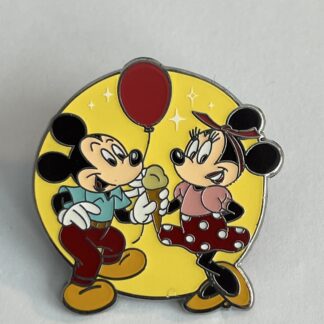 2020 HKDL Mickey Minnie Balloon Ice Cream Disney Pin (A8)