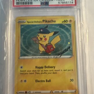 2020 Pokemon SWSH Promo Special Delivery Pikachu PSA 9 MINT Swirl🌀
