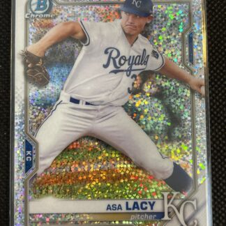 2021 Bowman Chrome Asa Lacy Speckle /299 Royals